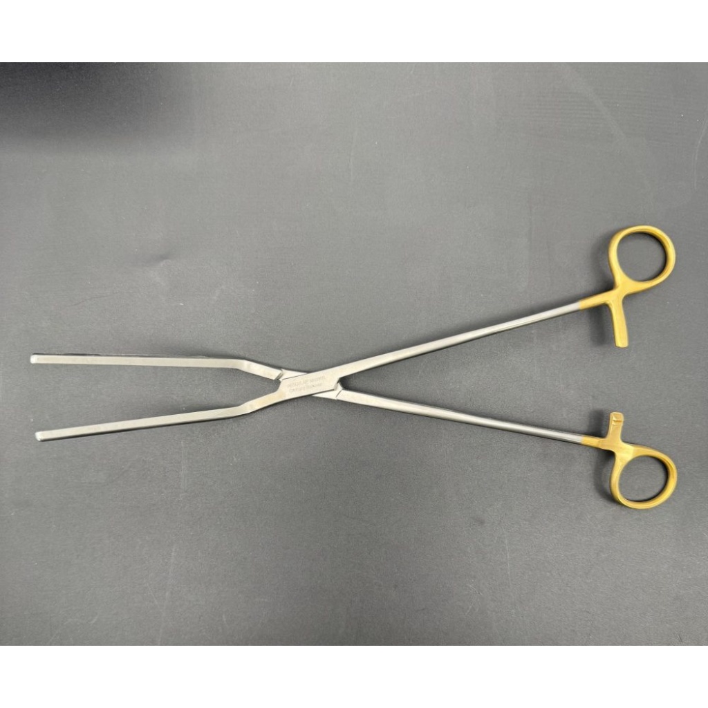 Aesculap MB095R Curved Forceps