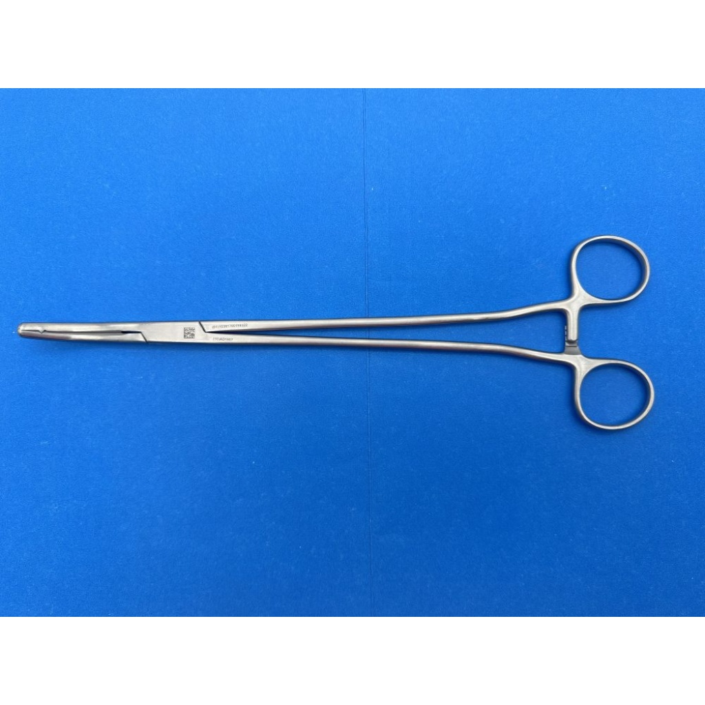 Jarit 505-312 Heaney-Ballentine Forceps Hysterectomy Curved 10 1/2"